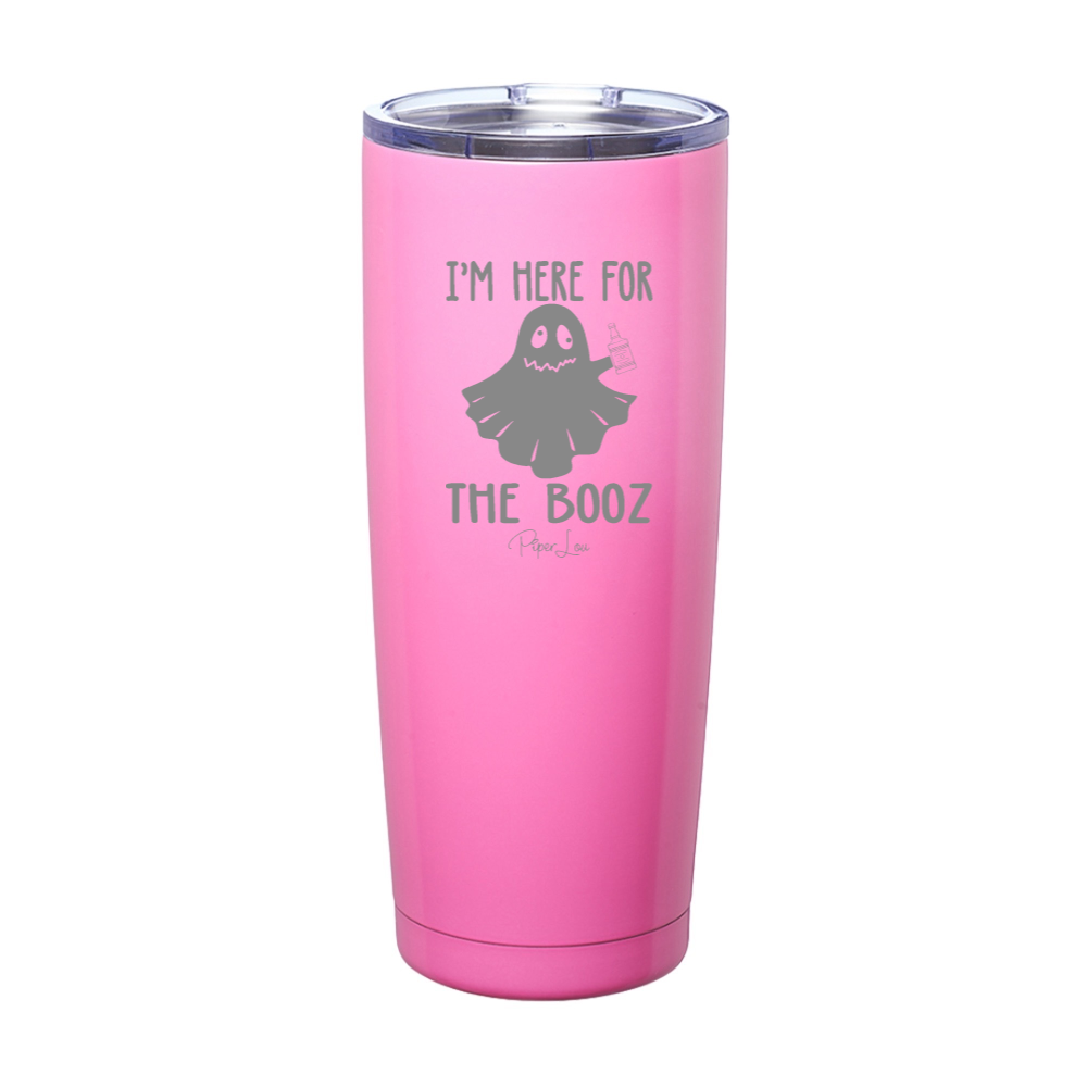 Spooky Sale | I'm Here For The Booz Laser Etched Tumbler