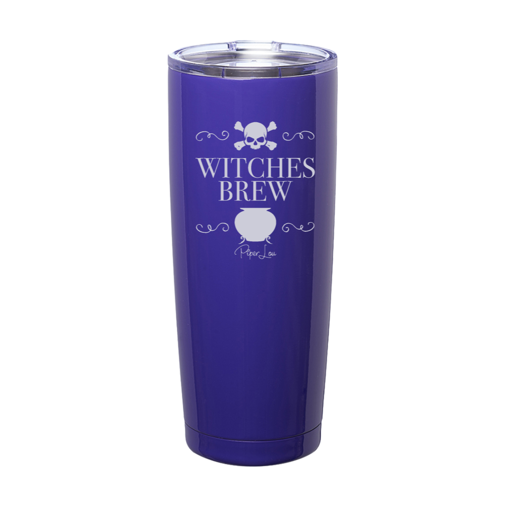 Spooky Sale | Witches Brew Cauldron Laser Etched Tumbler