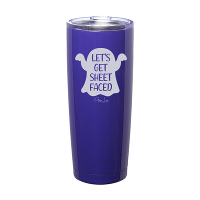 Spooky Sale | Let's Get Sheet Faced Laser Etched Tumbler