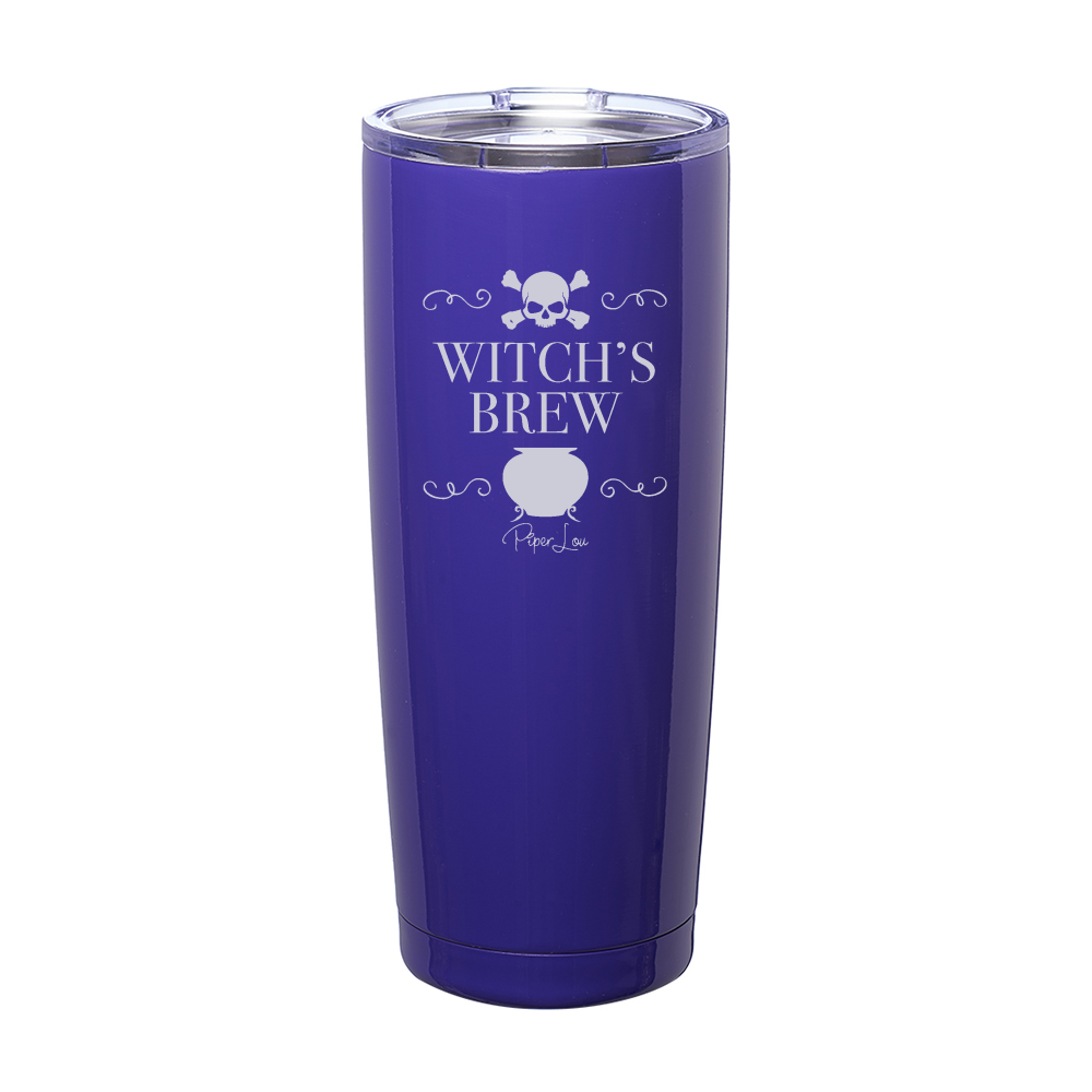 Spooky Sale | Witch's Brew Cauldron Laser Etched Tumbler