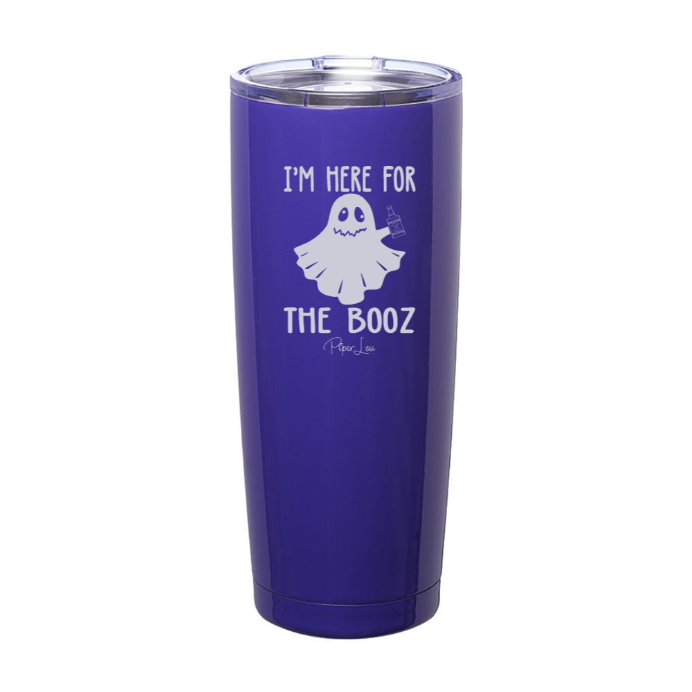 Spooky Sale | I'm Here For The Booz Laser Etched Tumbler