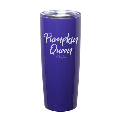 Spooky Sale | Pumpkin Queen Laser Etched Tumbler