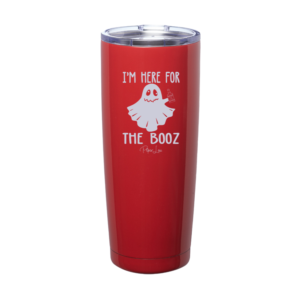 Spooky Sale | I'm Here For The Booz Laser Etched Tumbler