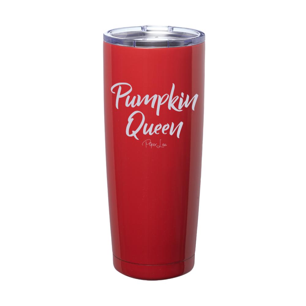 Spooky Sale | Pumpkin Queen Laser Etched Tumbler