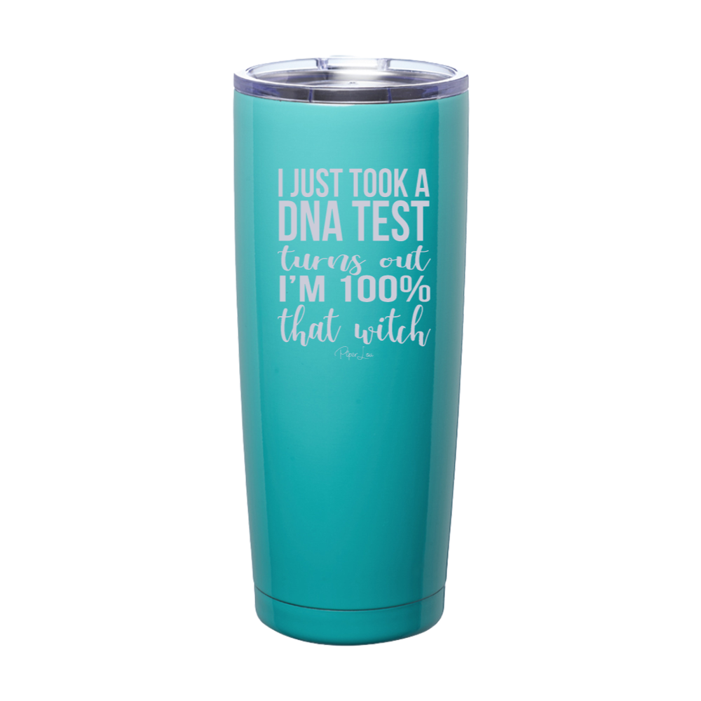 Spooky Sale | I Just Took A DNA Test I'm That Witch Laser Etched Tumbler