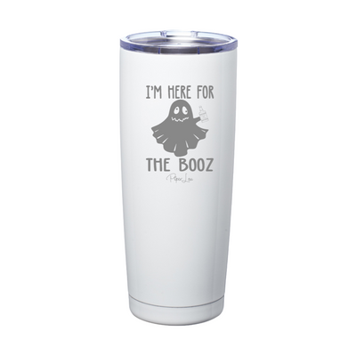 Spooky Sale | I'm Here For The Booz Laser Etched Tumbler