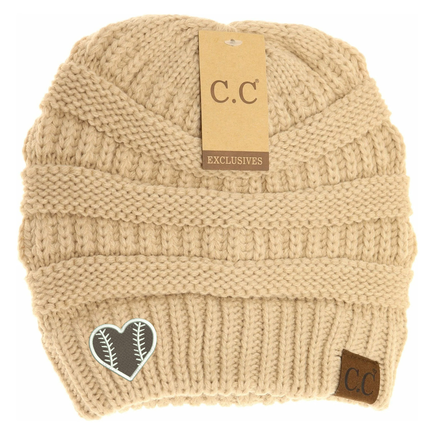 New Football Heart Beanie