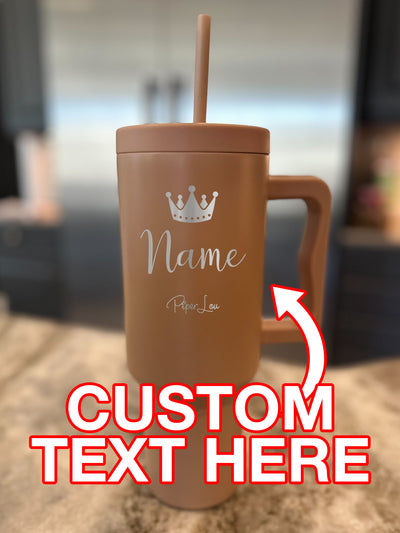 (CUSTOM) Name Crown 40oz Tumbler