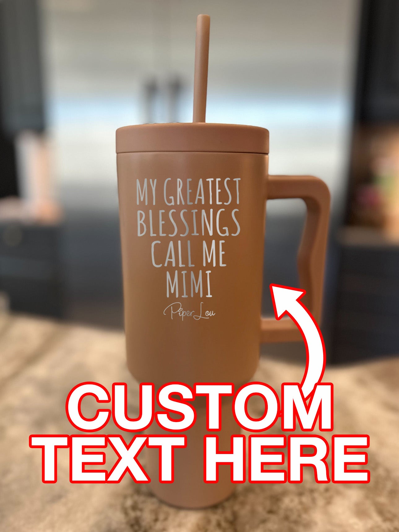 My Greatest Blessings Call Me (CUSTOM) 40oz Tumbler