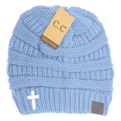 New Cross C.C Thick Knit Soft Beanie