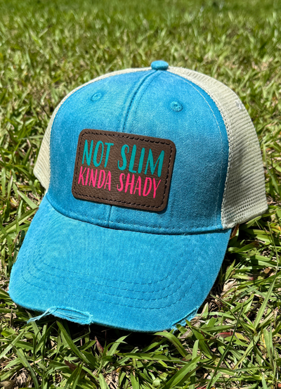 Not Slim Kinda Shady Color Patch Hat