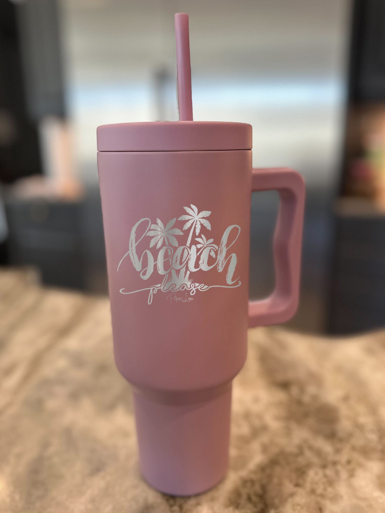 Beach Please 40oz Tumbler