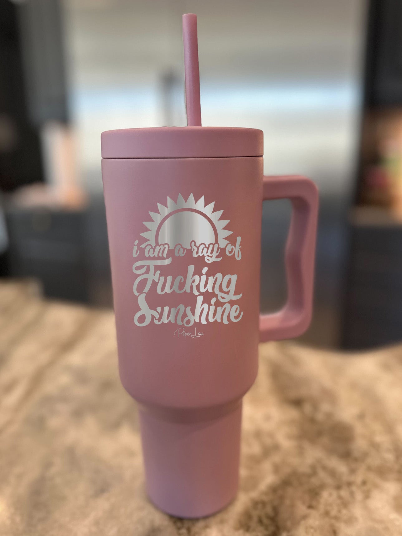 I Am A Ray Of Fucking Sunshine 40oz Tumbler