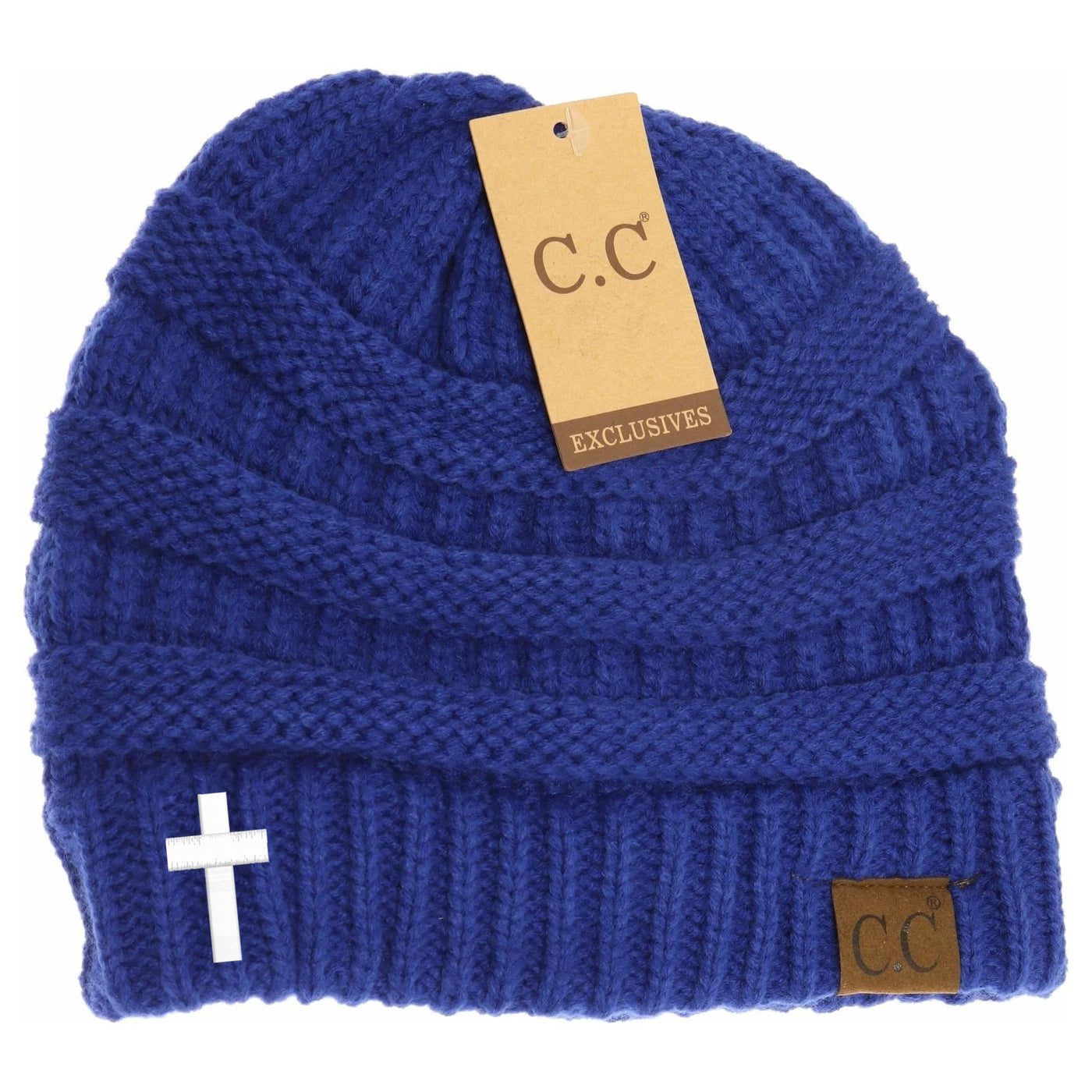 New Cross C.C Thick Knit Soft Beanie