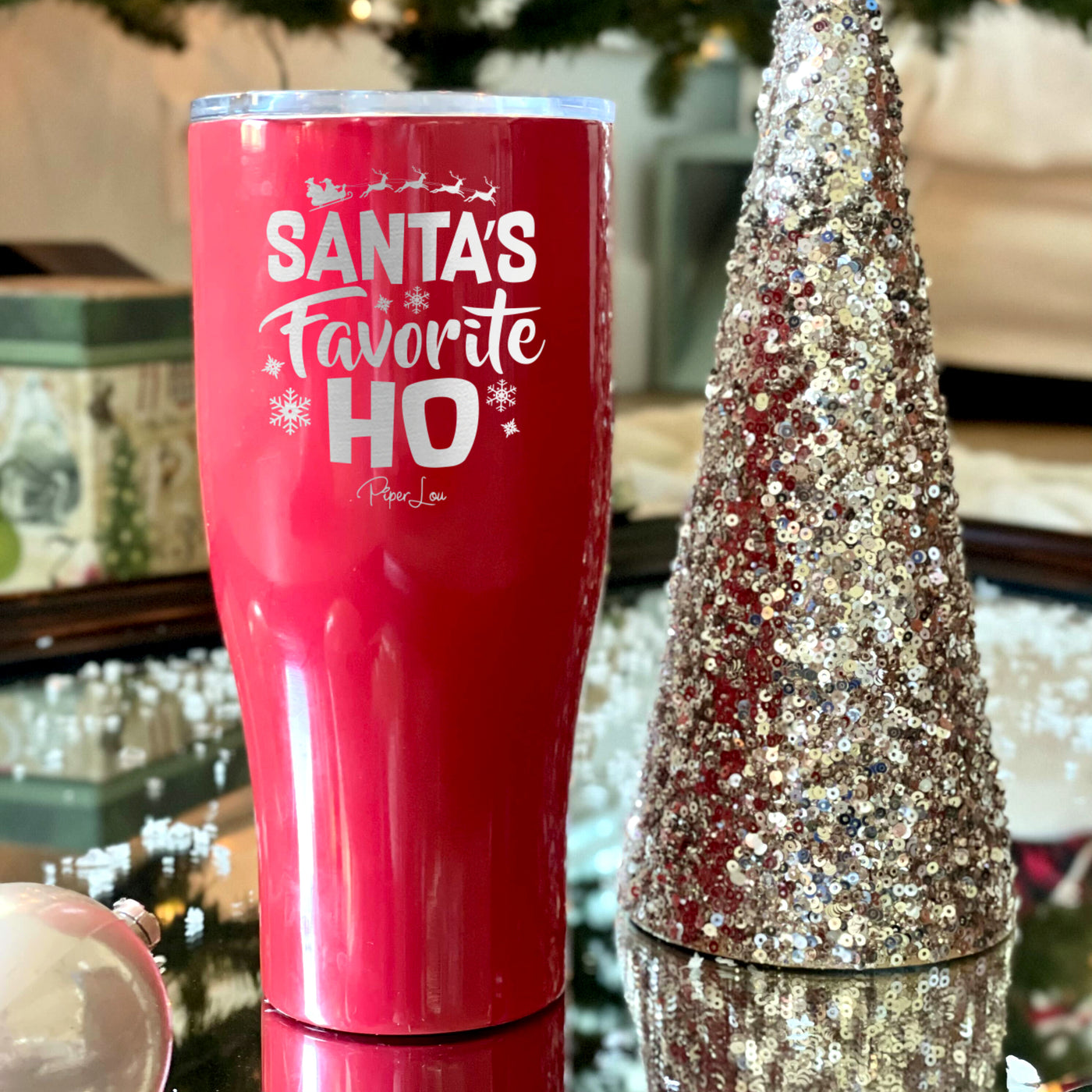 Clearance | Santa's Favorite Ho Laser Etched Tumbler