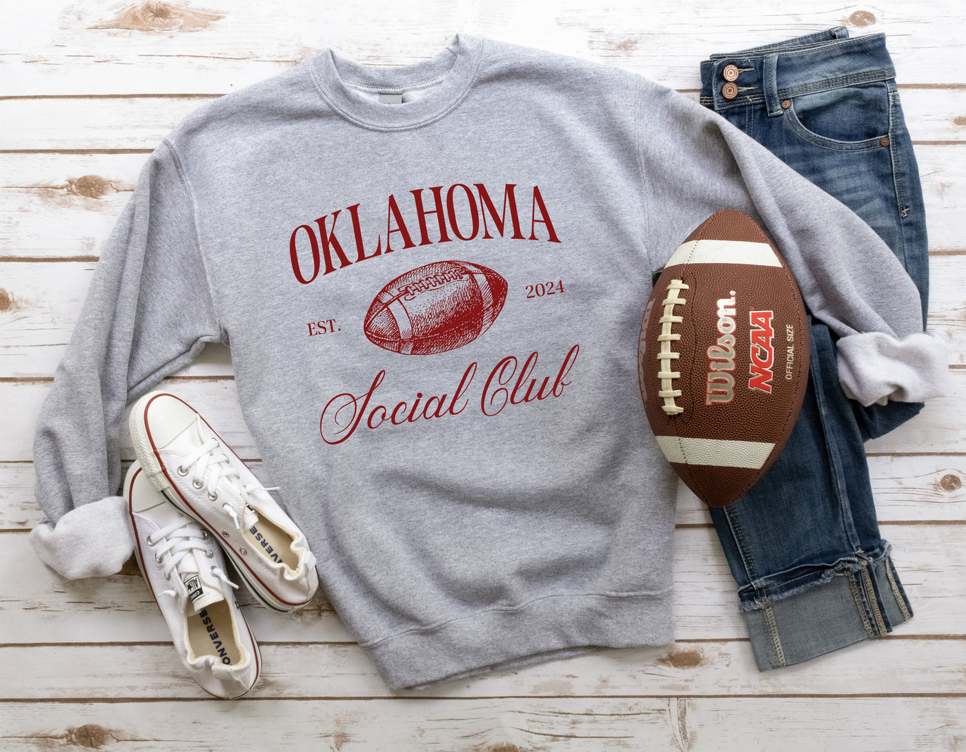 Clearance | Oklahoma Sideline Social Club Crewneck