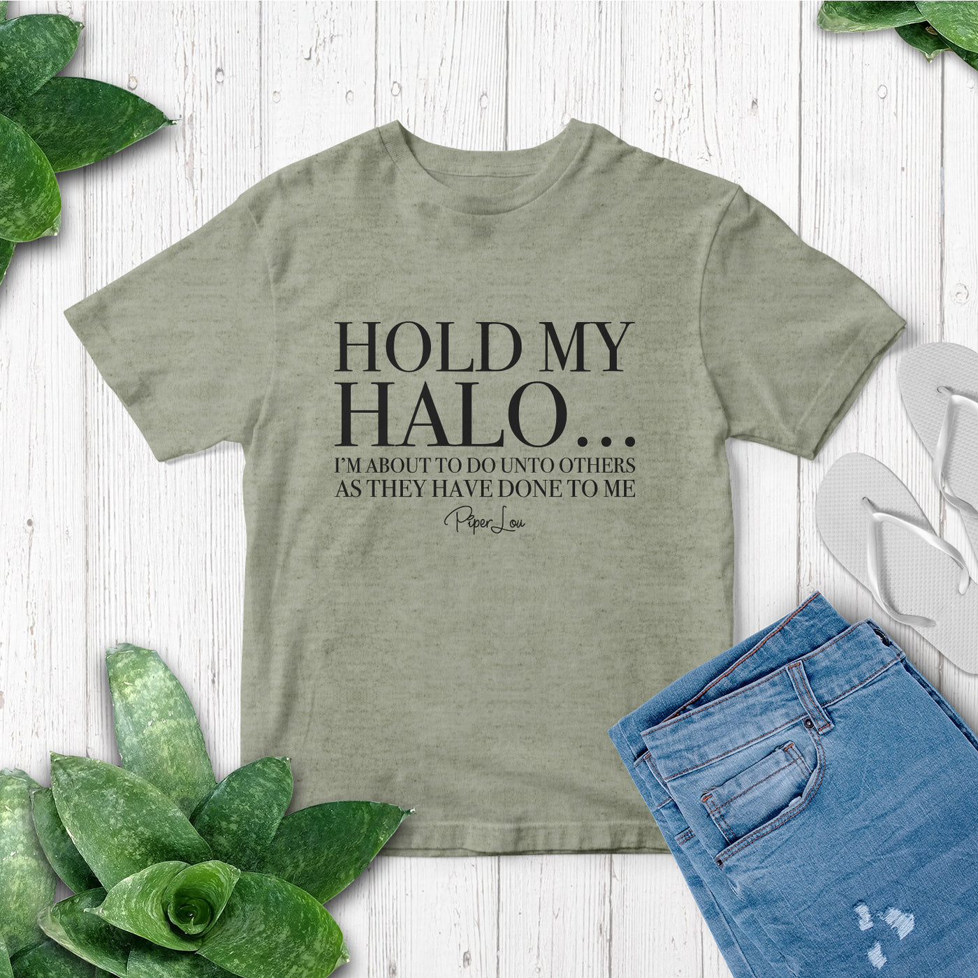 Clearance | Hold My Halo Softstyle Tee