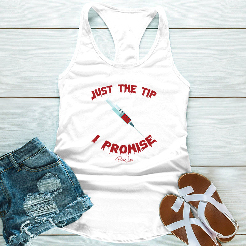 Spooky Sale | Just The Tip I Promise Needle Graphic Tee