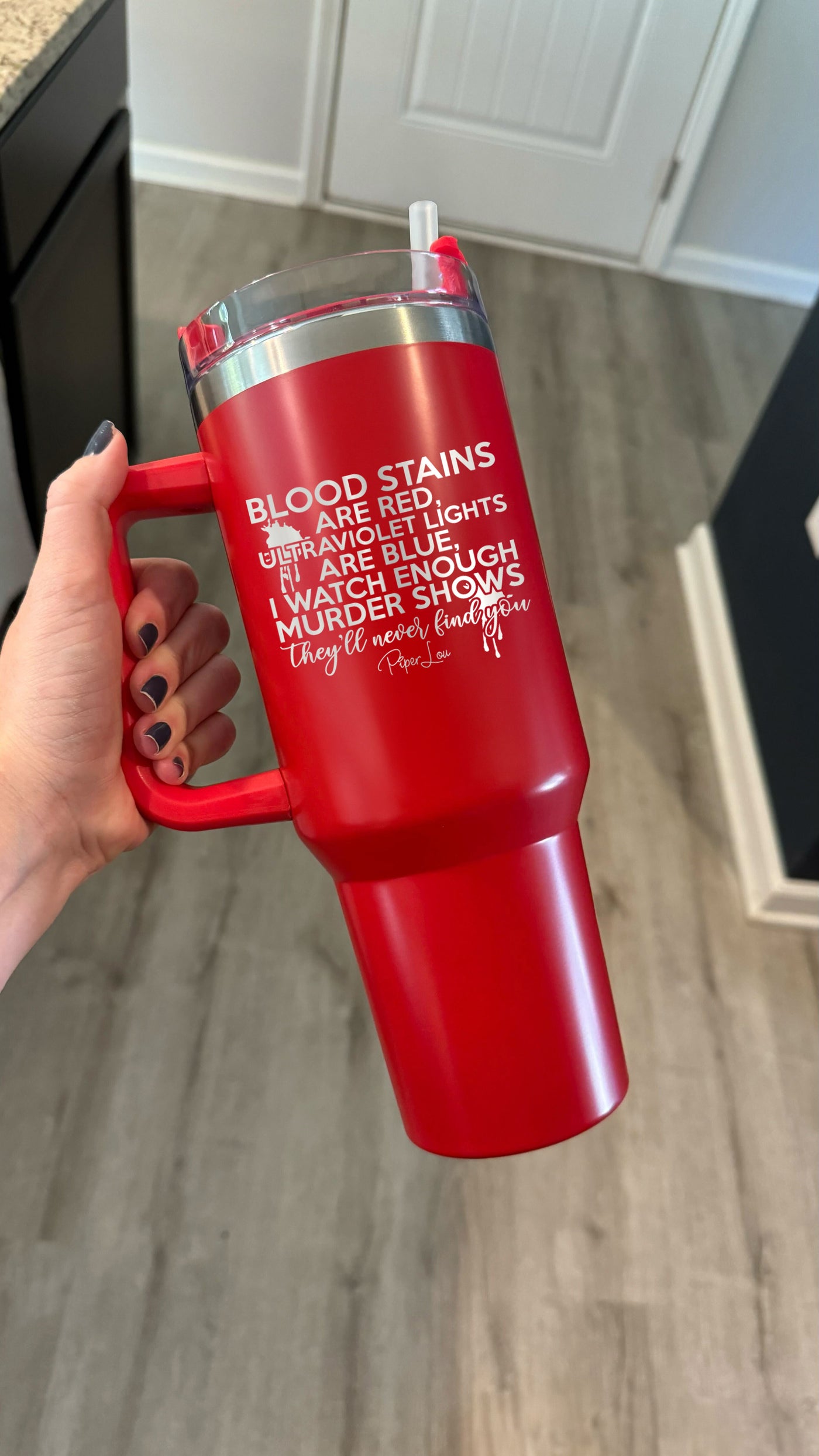 Clearance | Blood Stains Are Red 40oz Tumbler