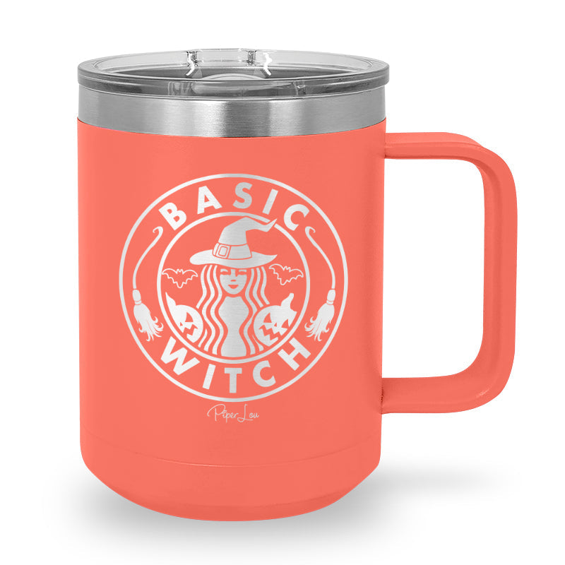 Spooky Sale | Basic Witch 15oz Coffee Mug Tumbler