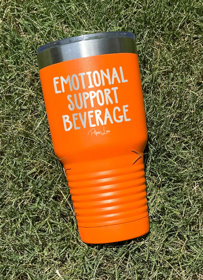 Emotional Support Beverage Old School Tumbler