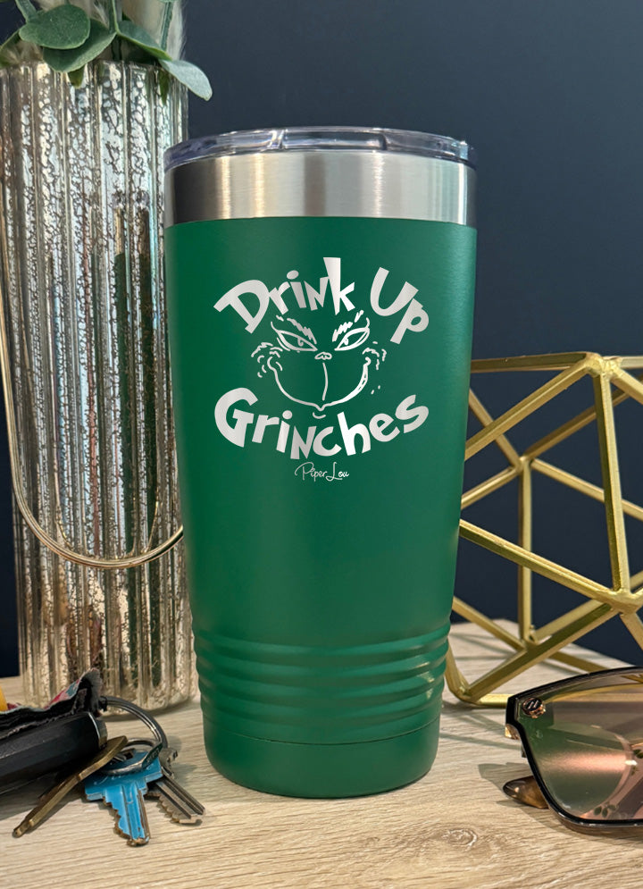 Drink Up Grinches Old School Tumbler