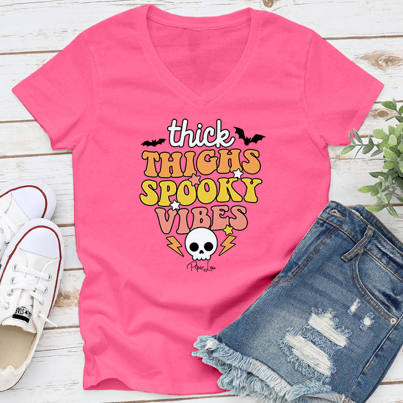 Spooky Sale | Thick Thighs Spooky Vibes Graphic Tee