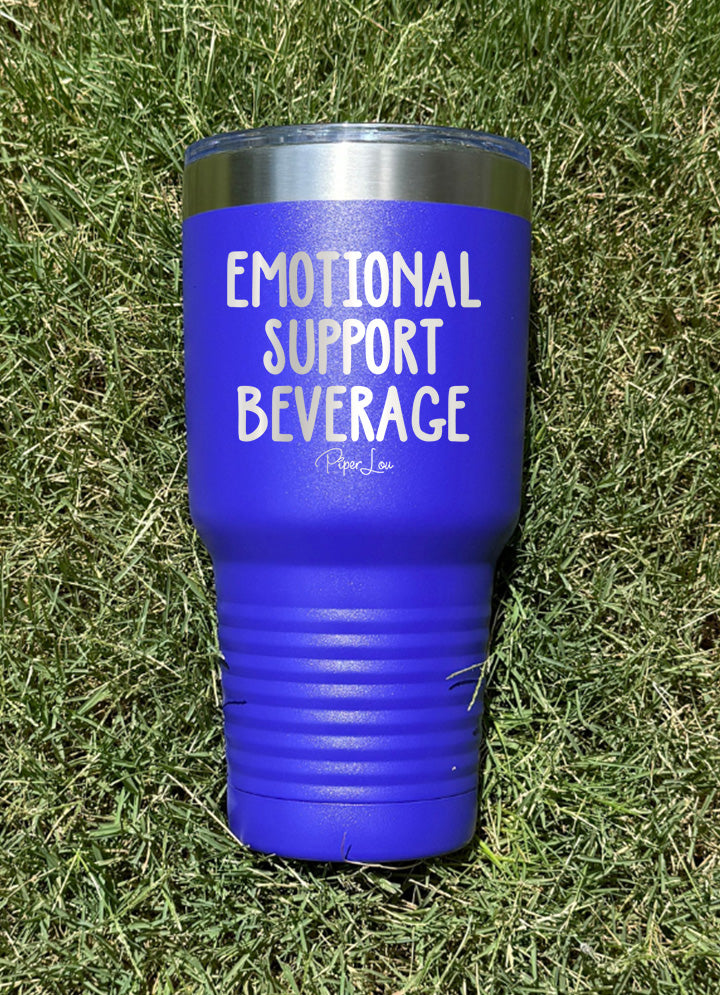 Emotional Support Beverage Old School Tumbler