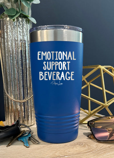 Emotional Support Beverage Old School Tumbler