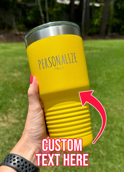 Personalized (CUSTOM) Old School Tumbler