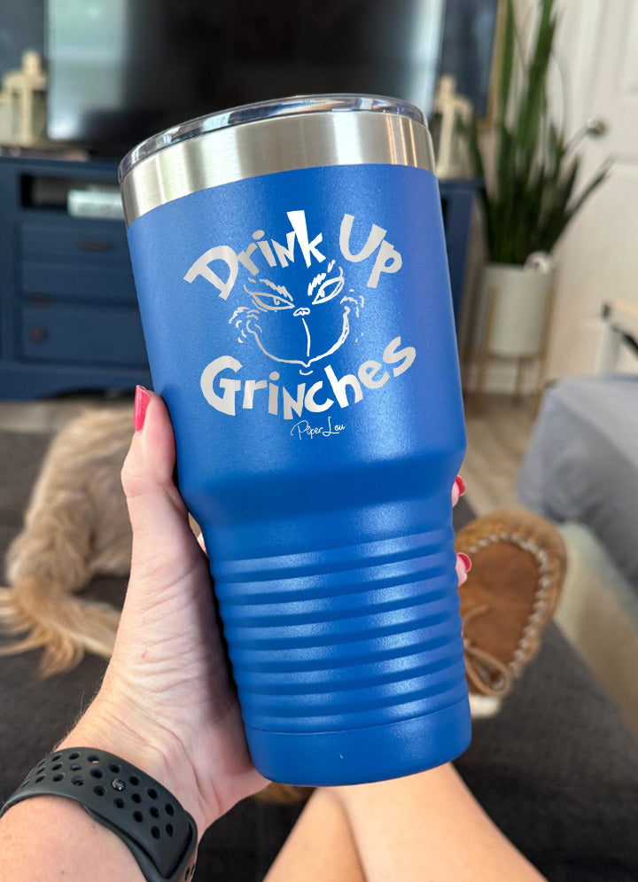 Drink Up Grinches Old School Tumbler