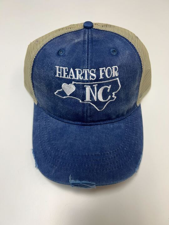 100% Donation | Hearts For NC Hat