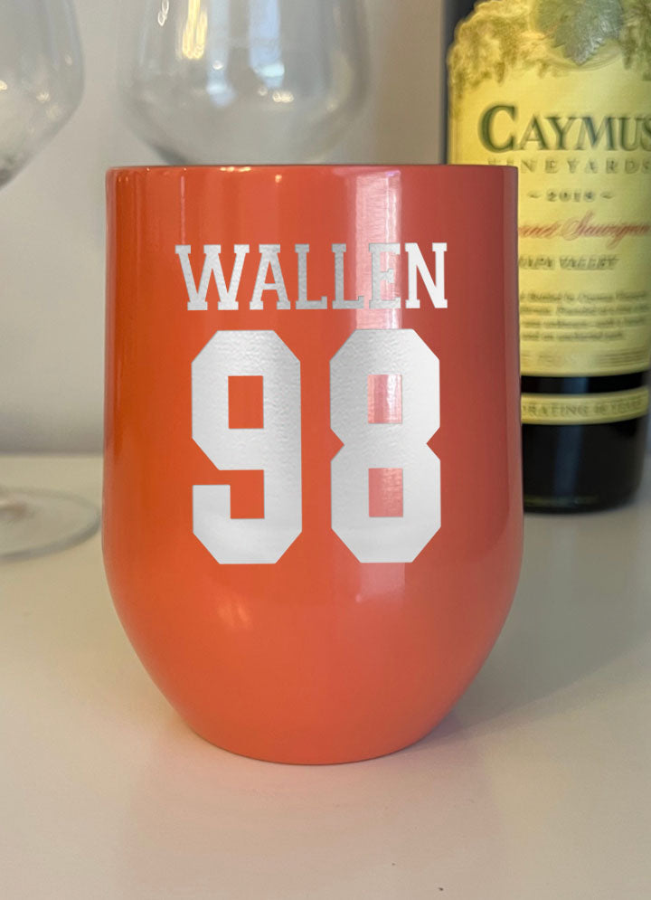 Wallen 98 Laser Etched Tumbler