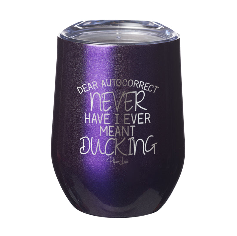 Dear Autocorrect Laser Etched Tumbler