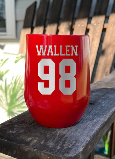 Wallen 98 Laser Etched Tumbler