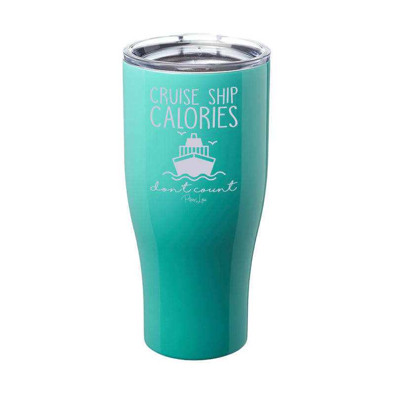 All She Ever Does is Cruise Custom Engraved 20oz Skinny Tumbler