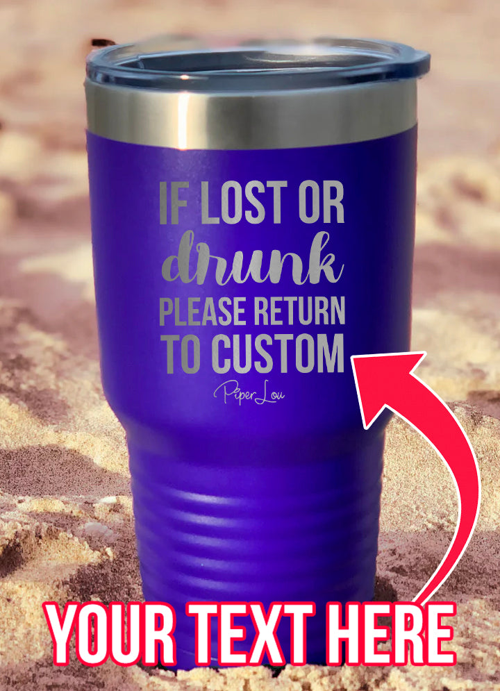 Return To CUSTOM (CUSTOM) Laser Etched Tumbler