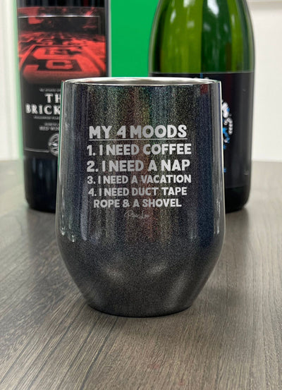 My 4 Moods Laser Etched Tumbler