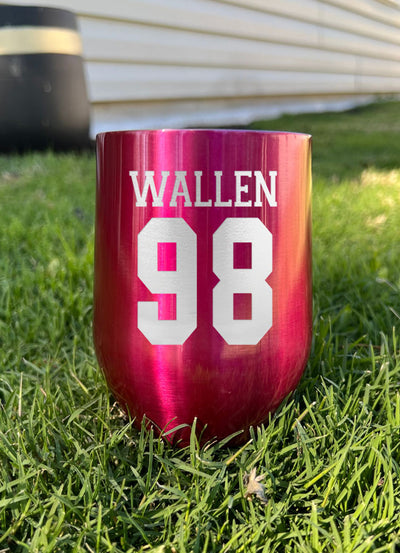 Wallen 98 Laser Etched Tumbler