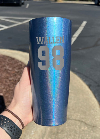 Wallen 98 Laser Etched Tumbler