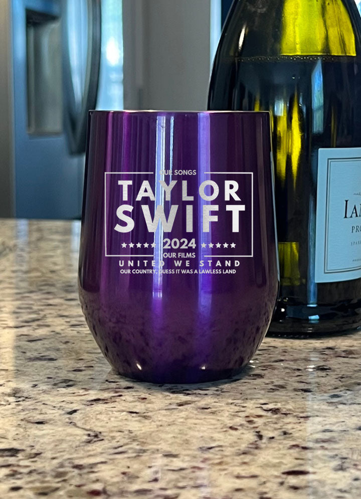 Taylor Swift 2024 Laser Etched Tumbler