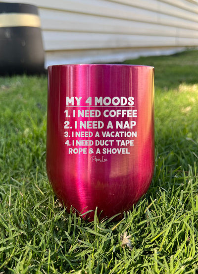 My 4 Moods Laser Etched Tumbler