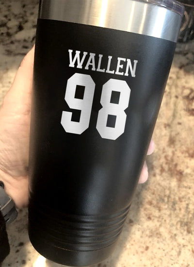 Wallen 98 Laser Etched Tumbler