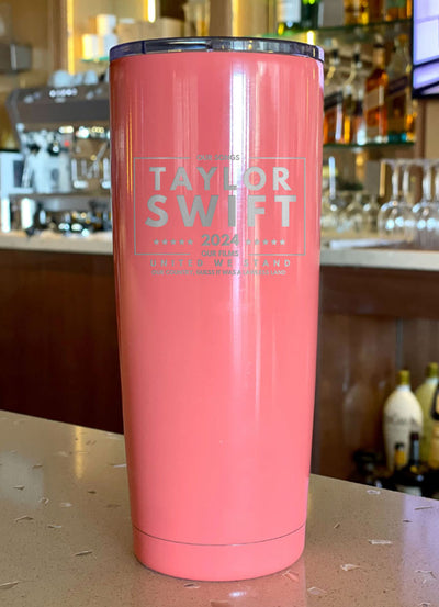 Taylor Swift 2024 Laser Etched Tumbler