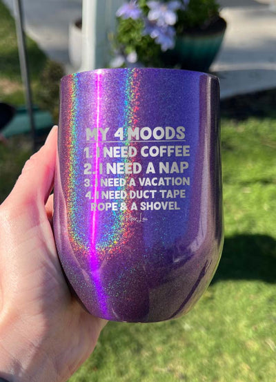 My 4 Moods Laser Etched Tumbler