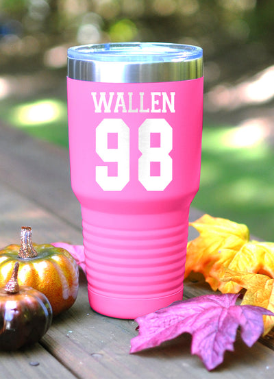 Wallen 98 Laser Etched Tumbler