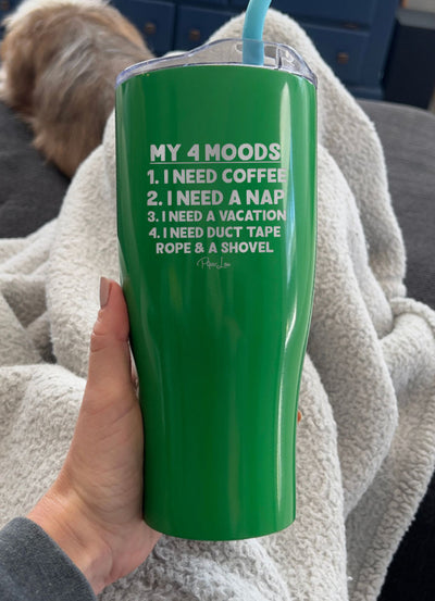 My 4 Moods Laser Etched Tumbler