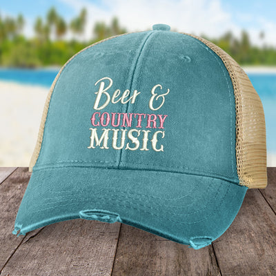 Beer And Country Music Hat