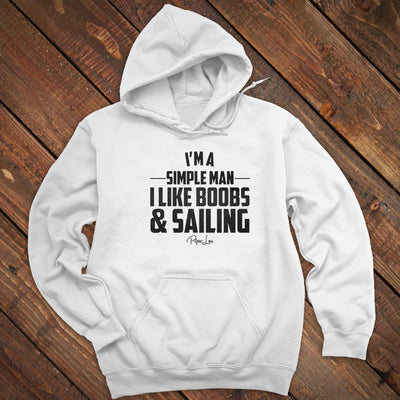 I Like Boobs And Sailing Men's Apparel