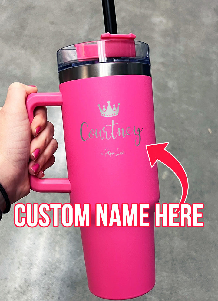 Hot Pink Mug Personalized Drinkware Stainless Steel 